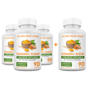 Turmeric Blend by Apollo Moons Subscription Pack of 3+1 bonus